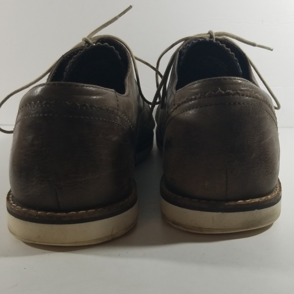 Crevo size 12 men's shoes brown heathcliff wingtip leather - Picture 4 of 8